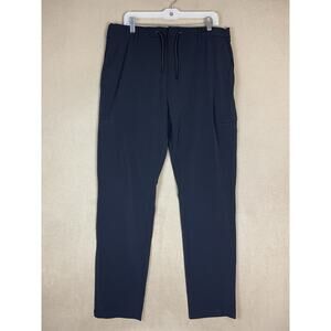 Guess Pants Mens 36x32 Black Tech‎ Stretch Slim Chino Golf Performance Tapered